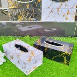 Marble serviette box