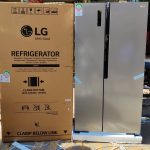 LG side by side fridge 519Litres