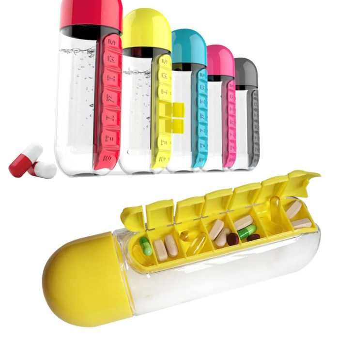 Pill organizer bottle - Image 1