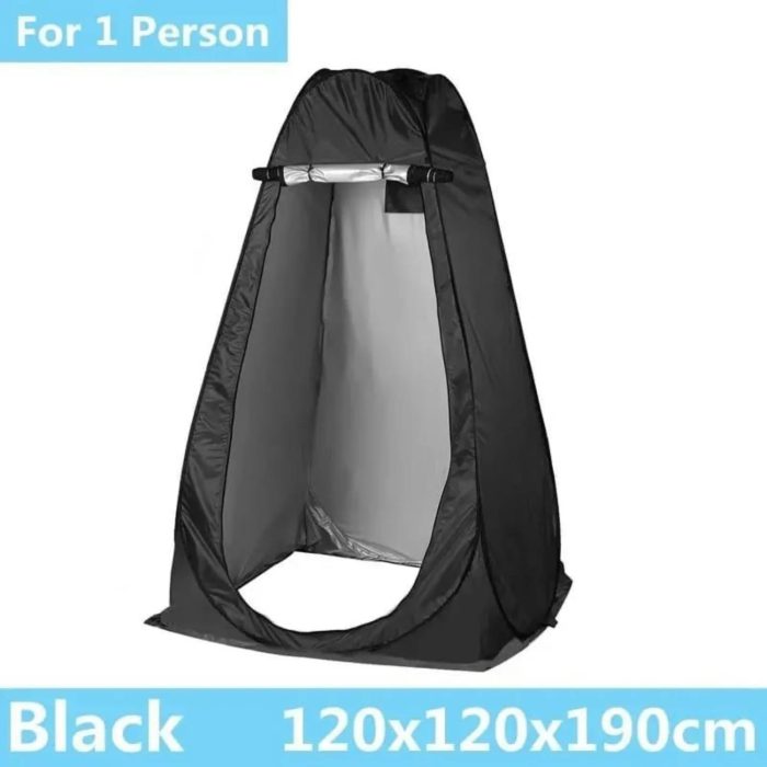 498143135_18409340554099265_4490427456450553328_n Pop-up camping shower tent - Image 1