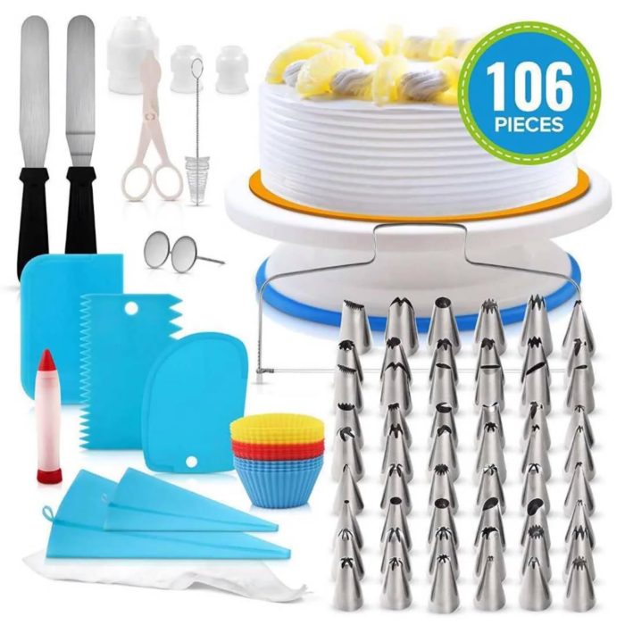 106pc cake decorating set - Image 1