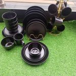24pc ceramic dinner set