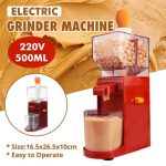 Electric peanut butter maker
