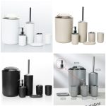 6pc bathroom accessories set