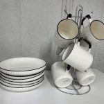 12pc cup and plate set