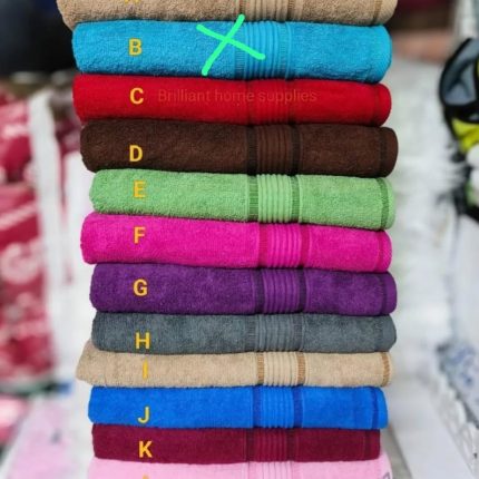 Cotton towel 90x175cm