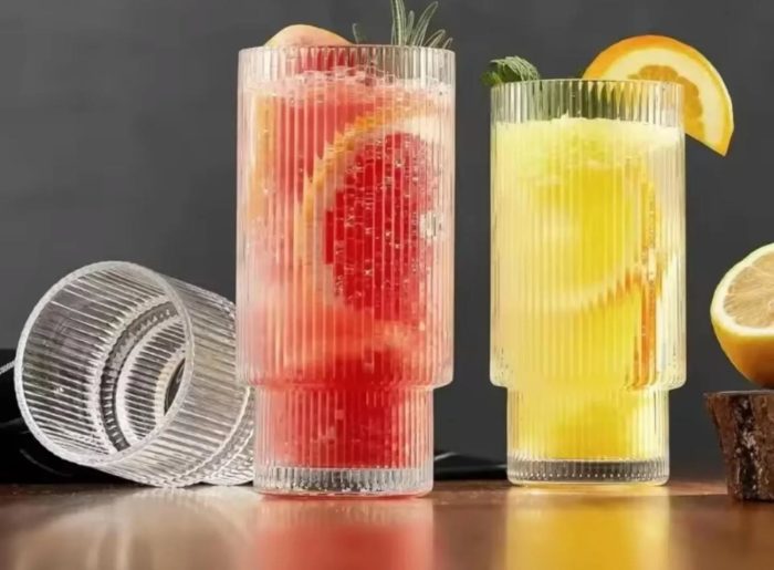 6pc glass set 420ml - Image 1