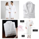 Cotton bathrobe