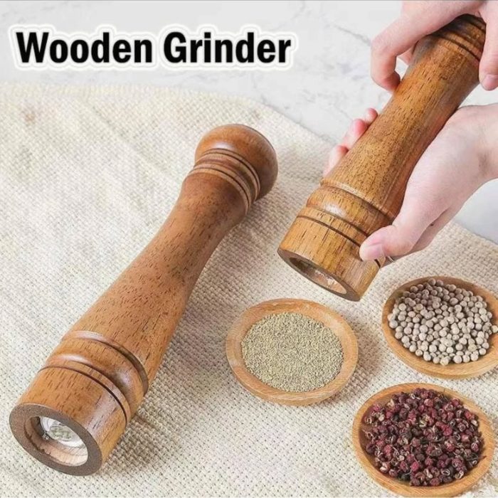 Wooden spice grinder - Image 1