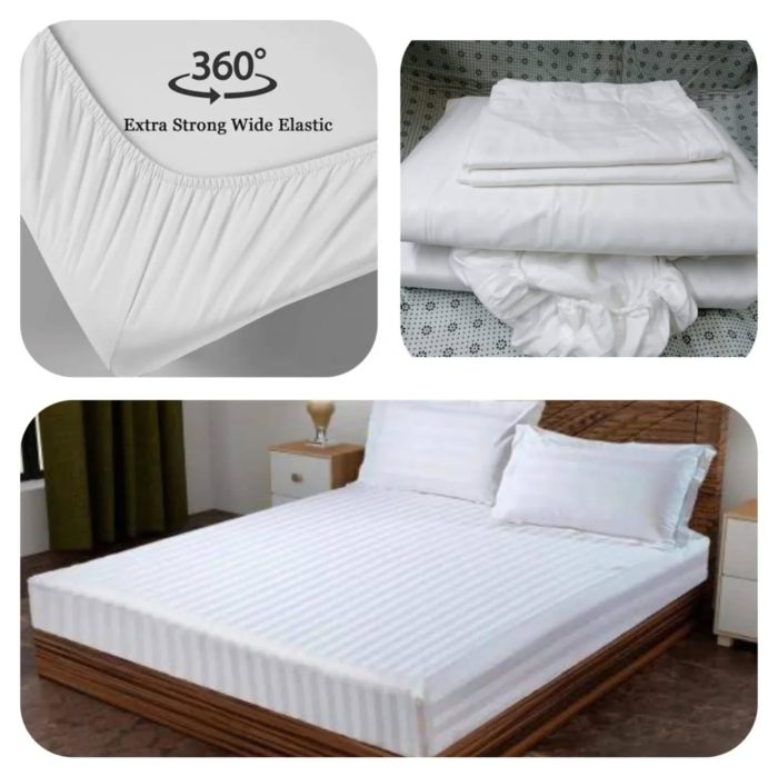 6pc fitted bedsheet set - Image 1