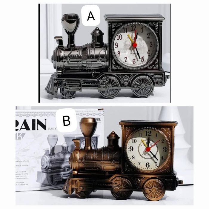 Retro locomotive alarm clock - Image 1