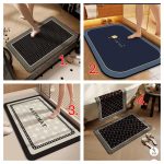 Absorbent floor mat