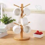 Bamboo cup holder