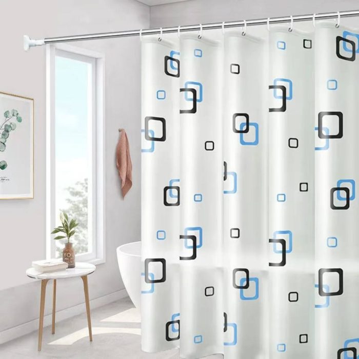 Shower curtain with hooks - Image 5