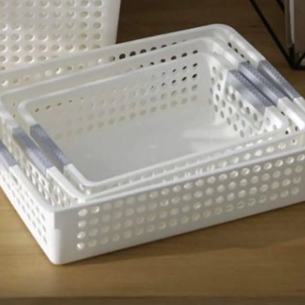 3pc multipurpose storage baskets