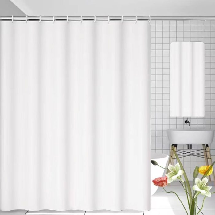 Shower curtain with hooks - Image 6
