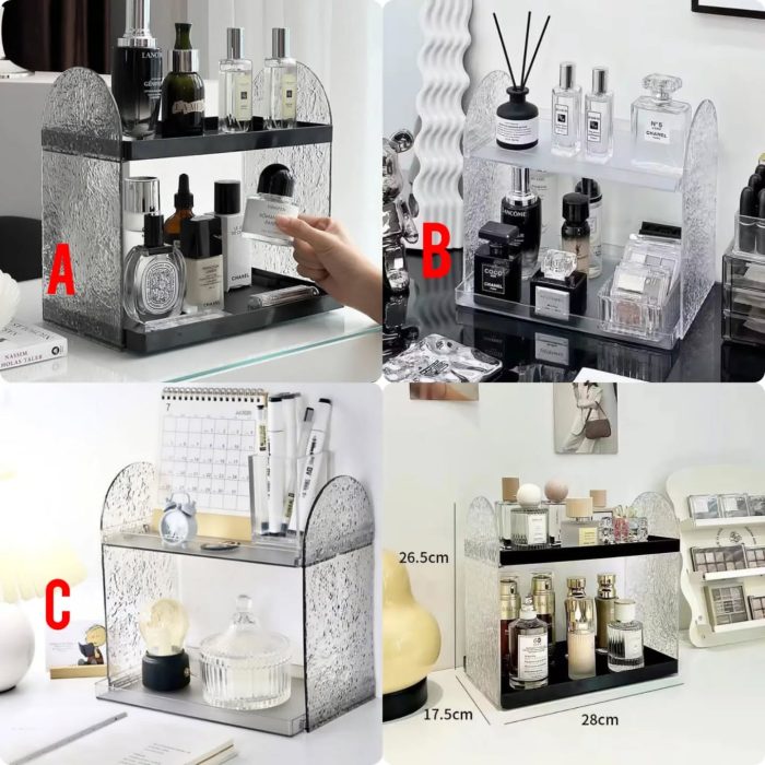 2tier acrylic storage rack - Image 1