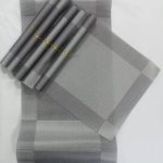 6pc table mat set with runner