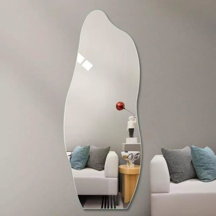 Wall sticking mirror - Funny Shape