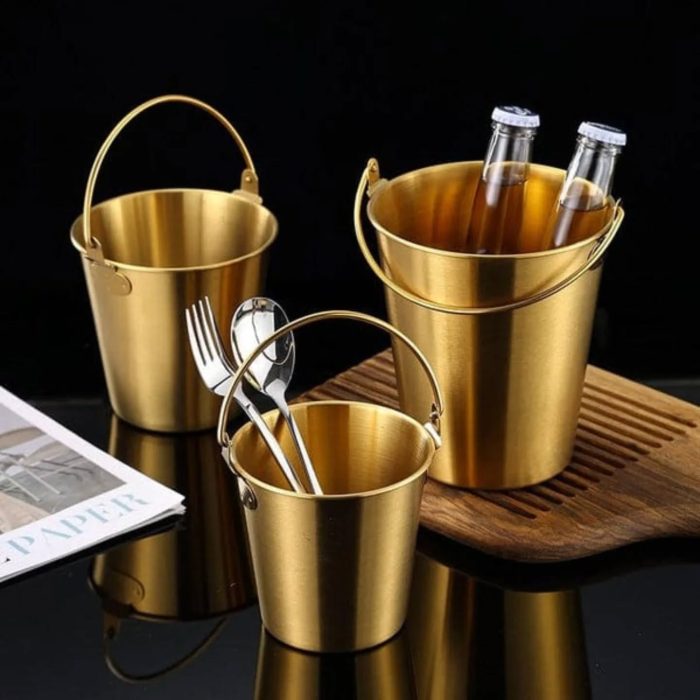 Steel ice bucket - Image 1