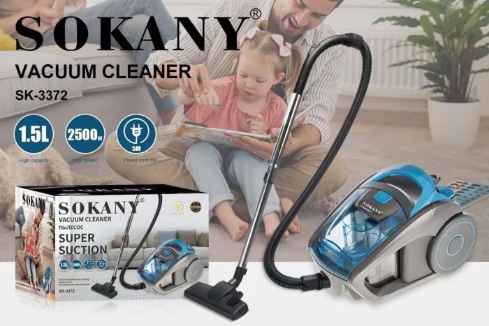 Sokany dry vacuum cleaner - Image 1