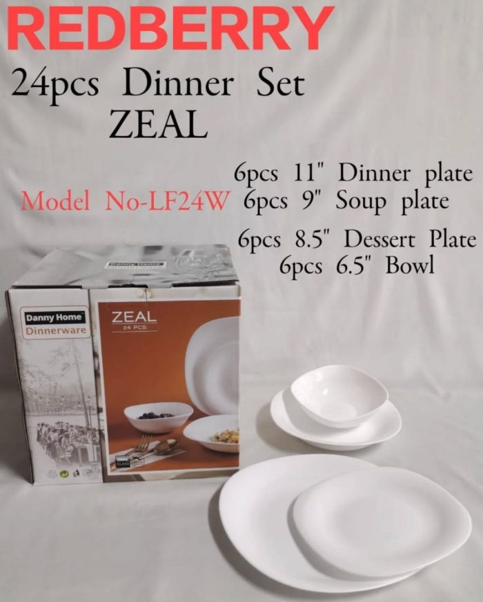 521533934_18418522234099265_4928830930474686246_n 24pc zeal dinner set - Image 1