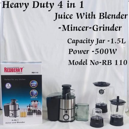 in 1 Redberry Juicer & Blender