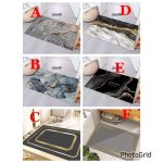Antislip absorbent mat