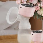 Electric single breast feeding pump