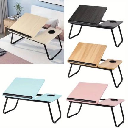Multipurpose tilting laptop desk