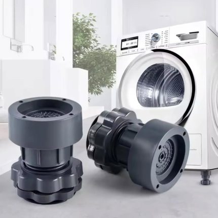 4pc heavy duty washing machine antivibration pad set