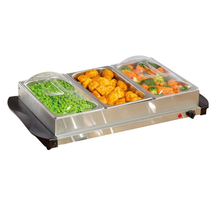 Triple Electric Chafing Dish - Image 1