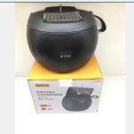 Bluetooth speaker with solar panel