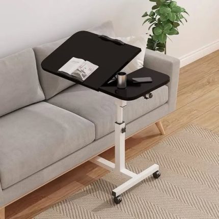 Laptop table with wheels