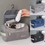 Portable travel cosmetic bag