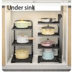 4 layer pot organizer / pan organizer