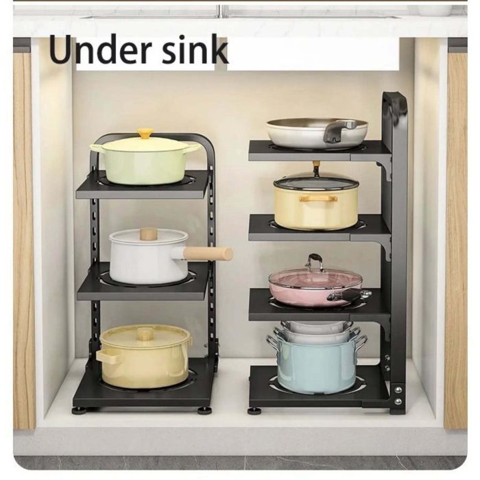 4 layer pot organizer / pan organizer - Image 1