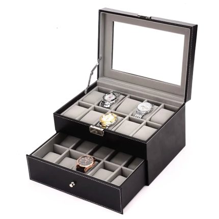 20 slots watch storage box