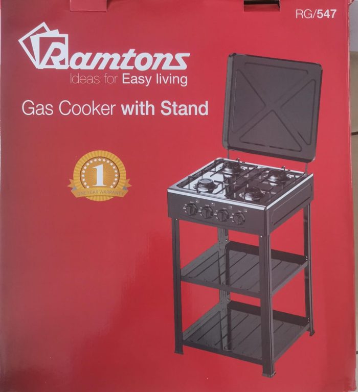 597308837_1312527504245409_4310217726451345869_n Ramtons gas cooker with stand - Image 1