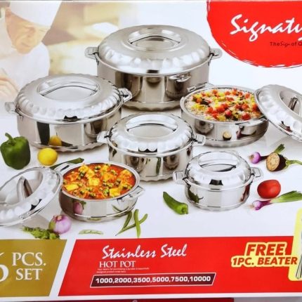 6pc signature hotpot set