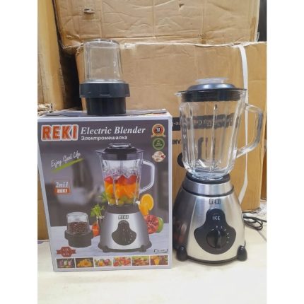 2 in one reki blender with glass jug