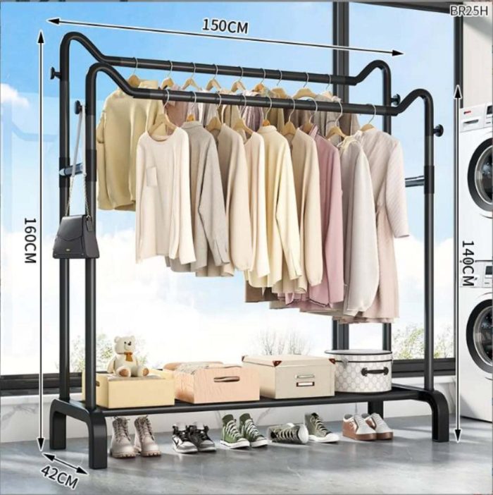 Floor standing clothes rack - Image 1