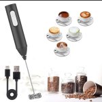 Rechargeable milk frother