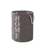 Cotton laundry basket