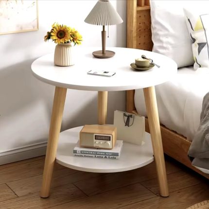 Double layer side table