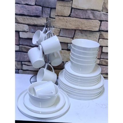 24pc ceramic dinner set