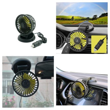 Universal mini car fan