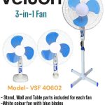 3 in one fan 16 inch