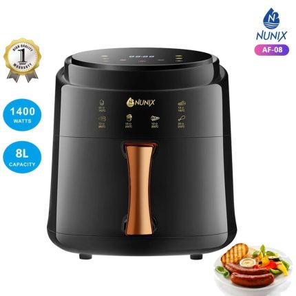 Nunix airfryer 8 litres