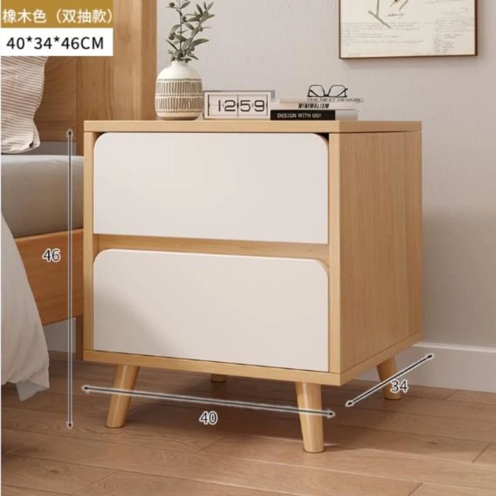 Bedside cabinet with drawers - Image 1